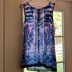 Blue Lilly Pulitzer Top